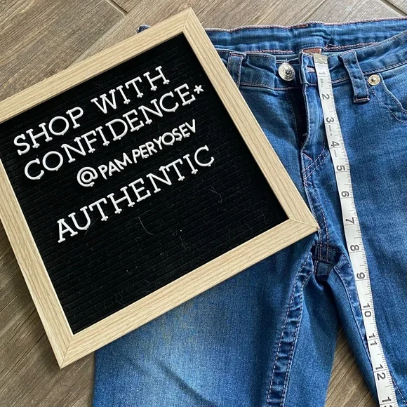 NWOT • True Religion Halle Mid Rise Super Skinny Jeans - Picture 6 of 14